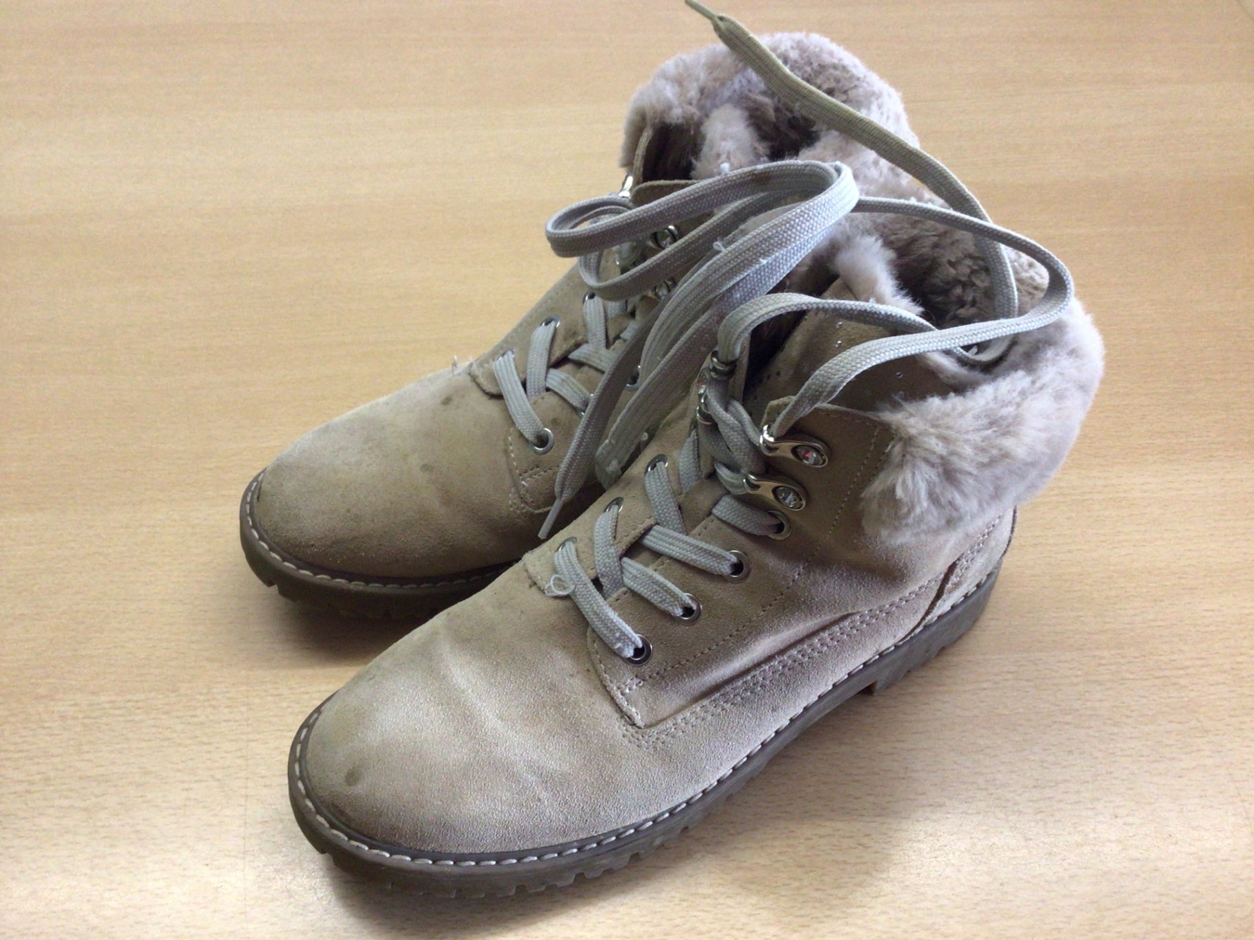 Stiefel 38 Beige