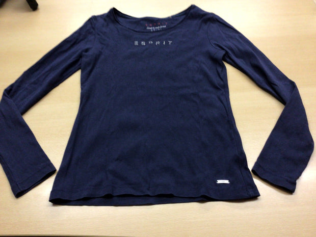 Esprit Langarmshirt Dunkelblau
