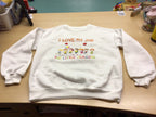 Sweatshirt L Weiß