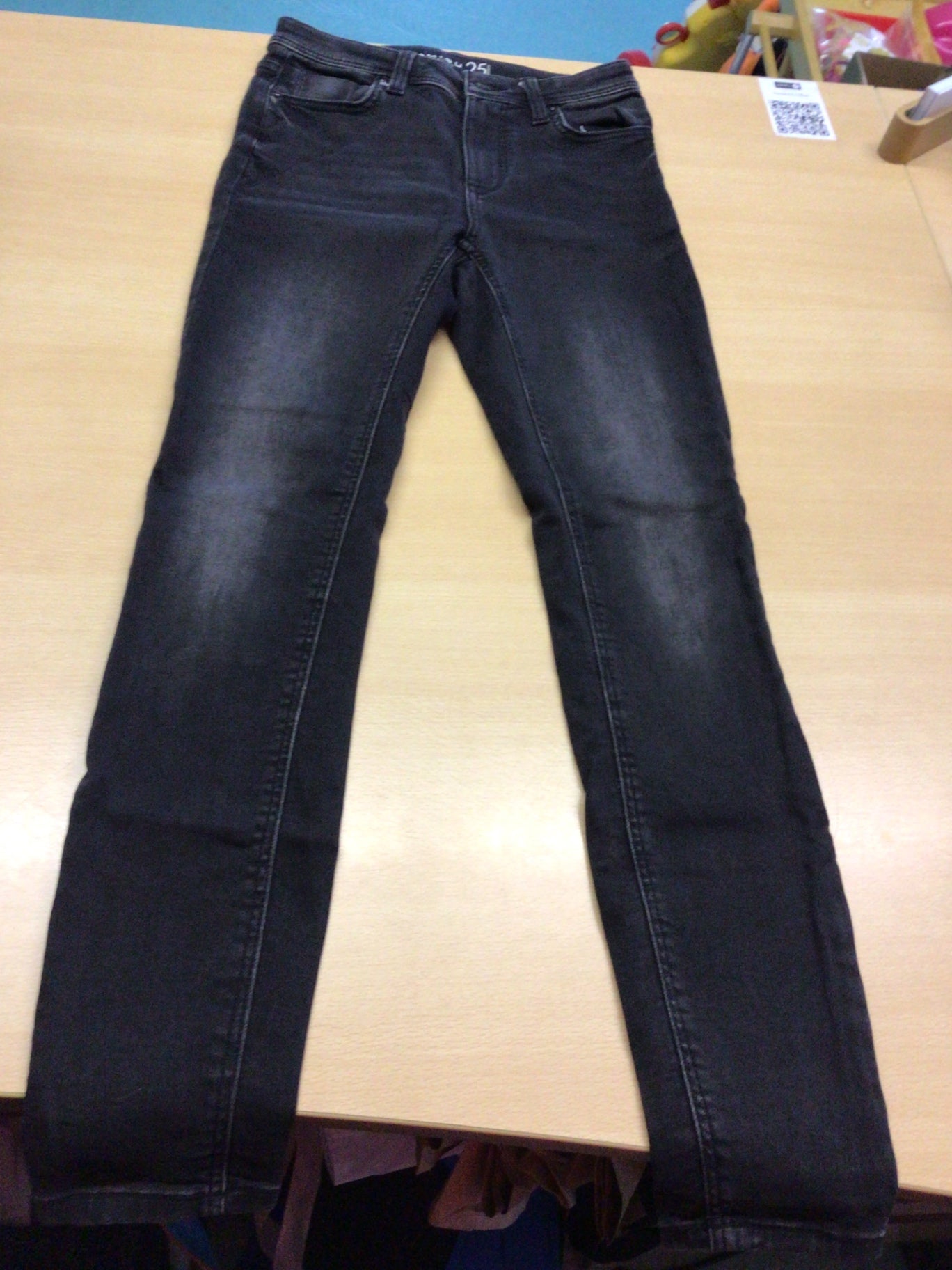 Jeans 25 Schwarz
