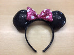  Haarreif Minie Mouse Schwarz, Pink