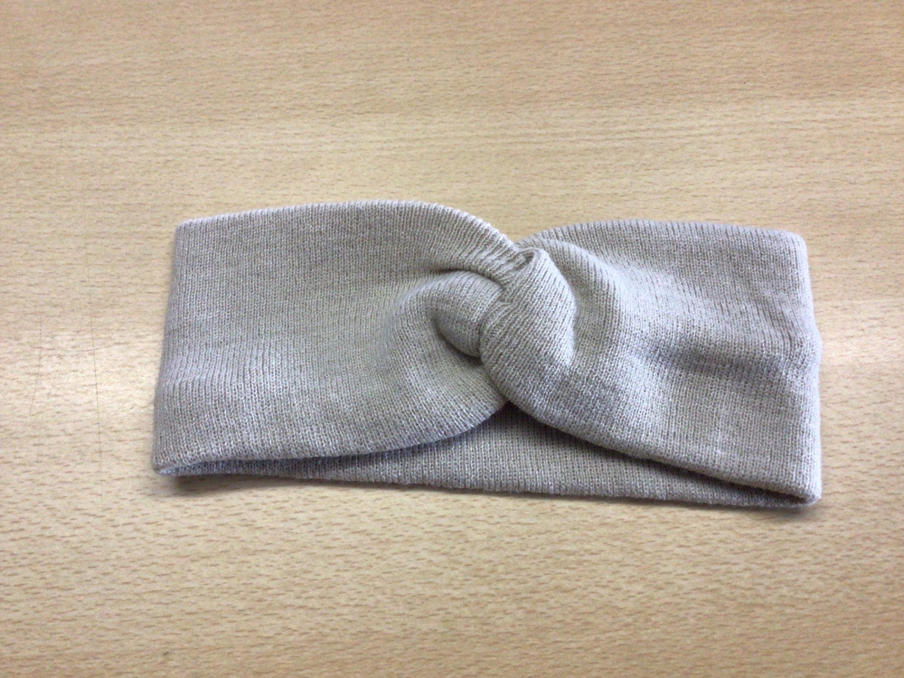 Stirnband Beige