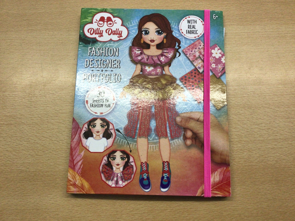 Dilly Daily Fashion Designer Buch Bunt