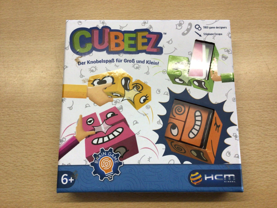 HCM KINZEL Cubeez Knobelspass Blau, Grün, Orange, Pink, Gelb