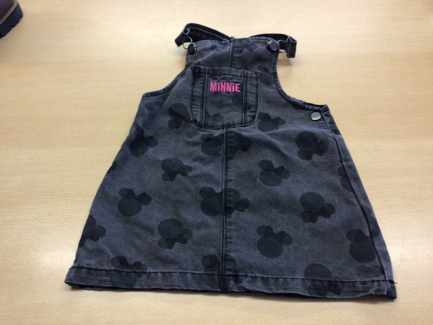 Jeansrock 98 Grau und Schwarz