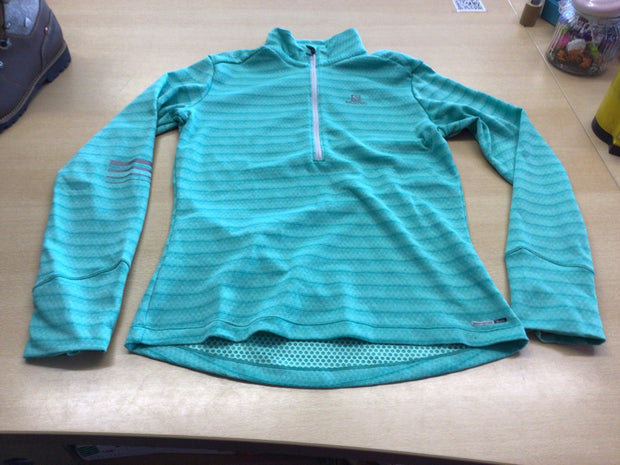 Salomon Sport-Langarmshirt M Grün