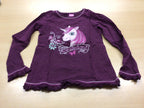 Mädchen-Langarmshirt 116 Lila