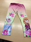 Disney Leggins 128 Mehrfarbig (Pastellfarben mit Rosa, Gelb, Lila)