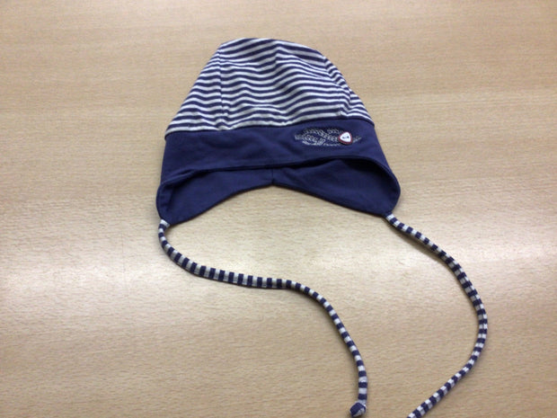  Babymütze Blau und Weiß