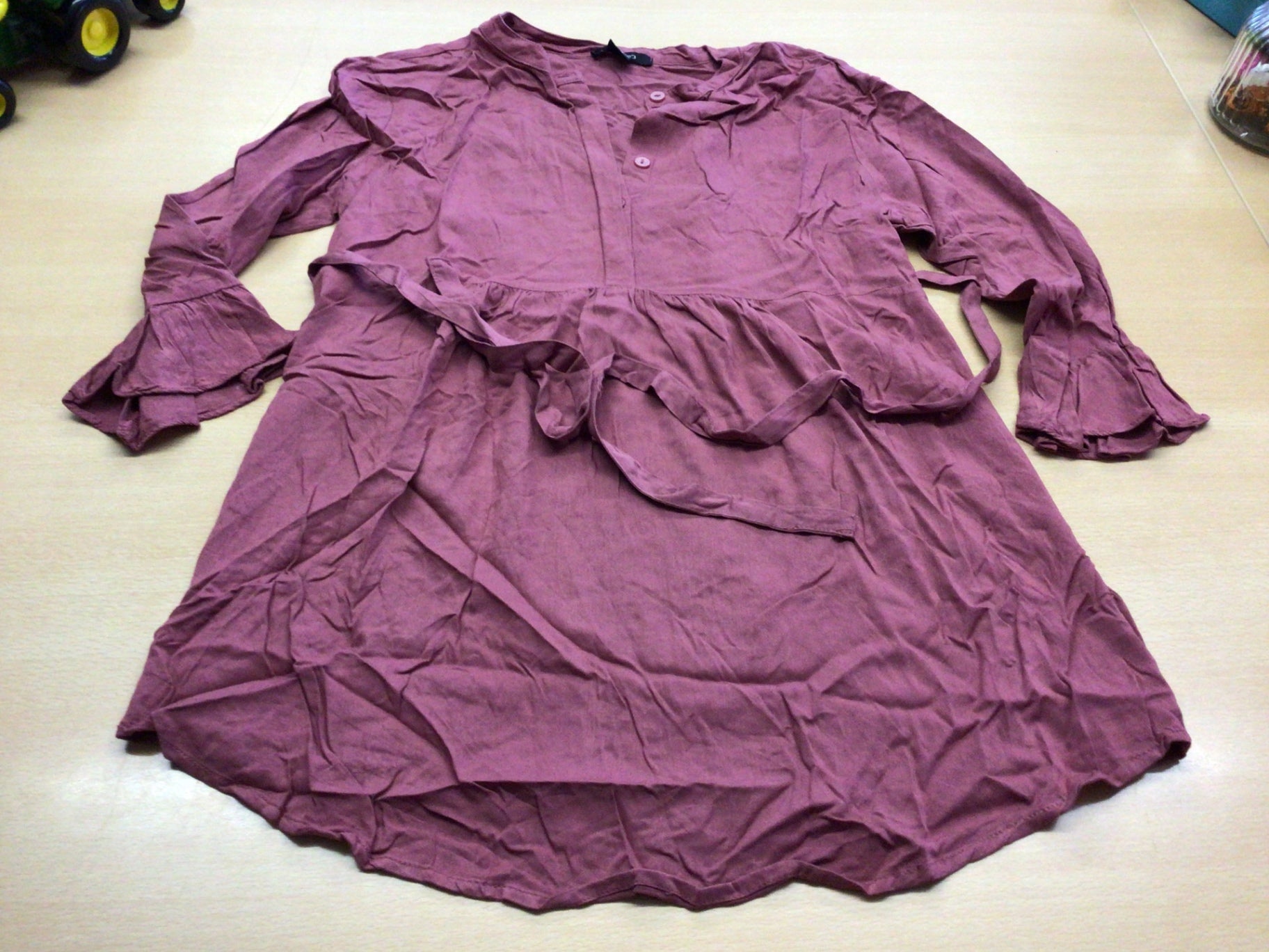  Umstands-Bluse 36 Lila