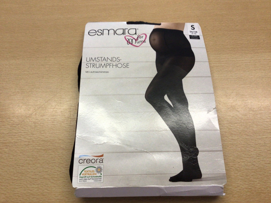 Esmara Umstands-Strumpfhose S Schwarz