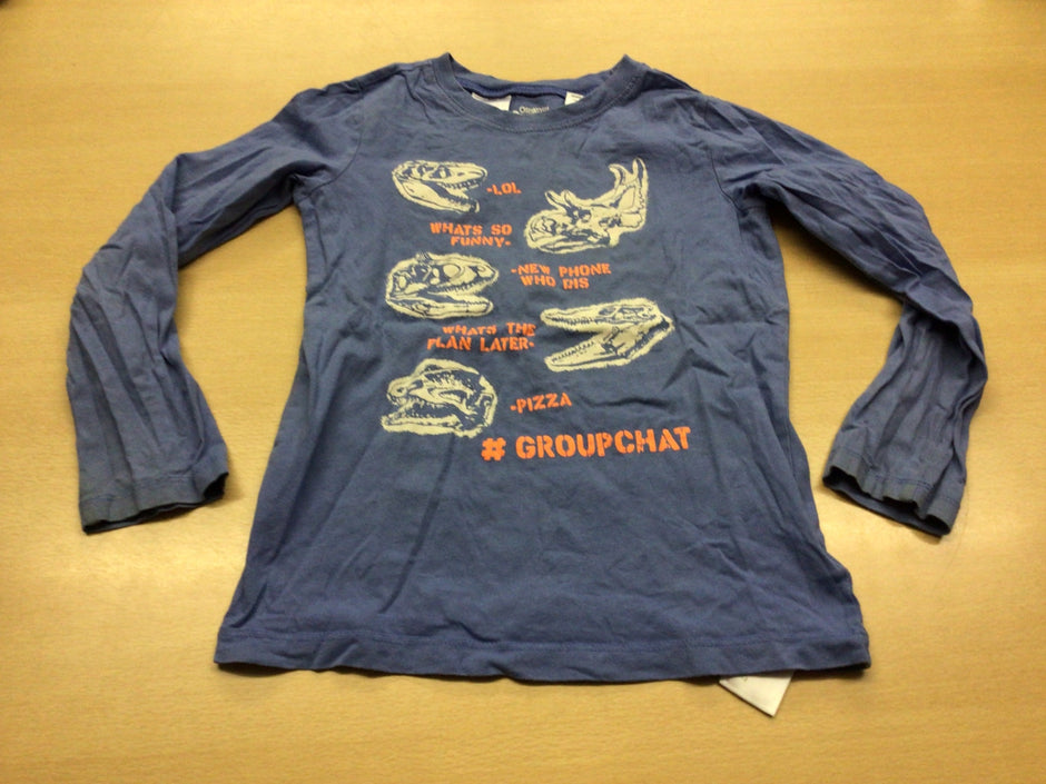 OshKosh Langarmshirt 116 Grau