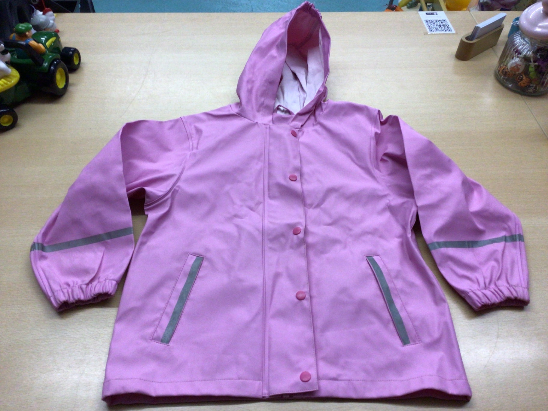 Regenjacke 110/116 Rosa