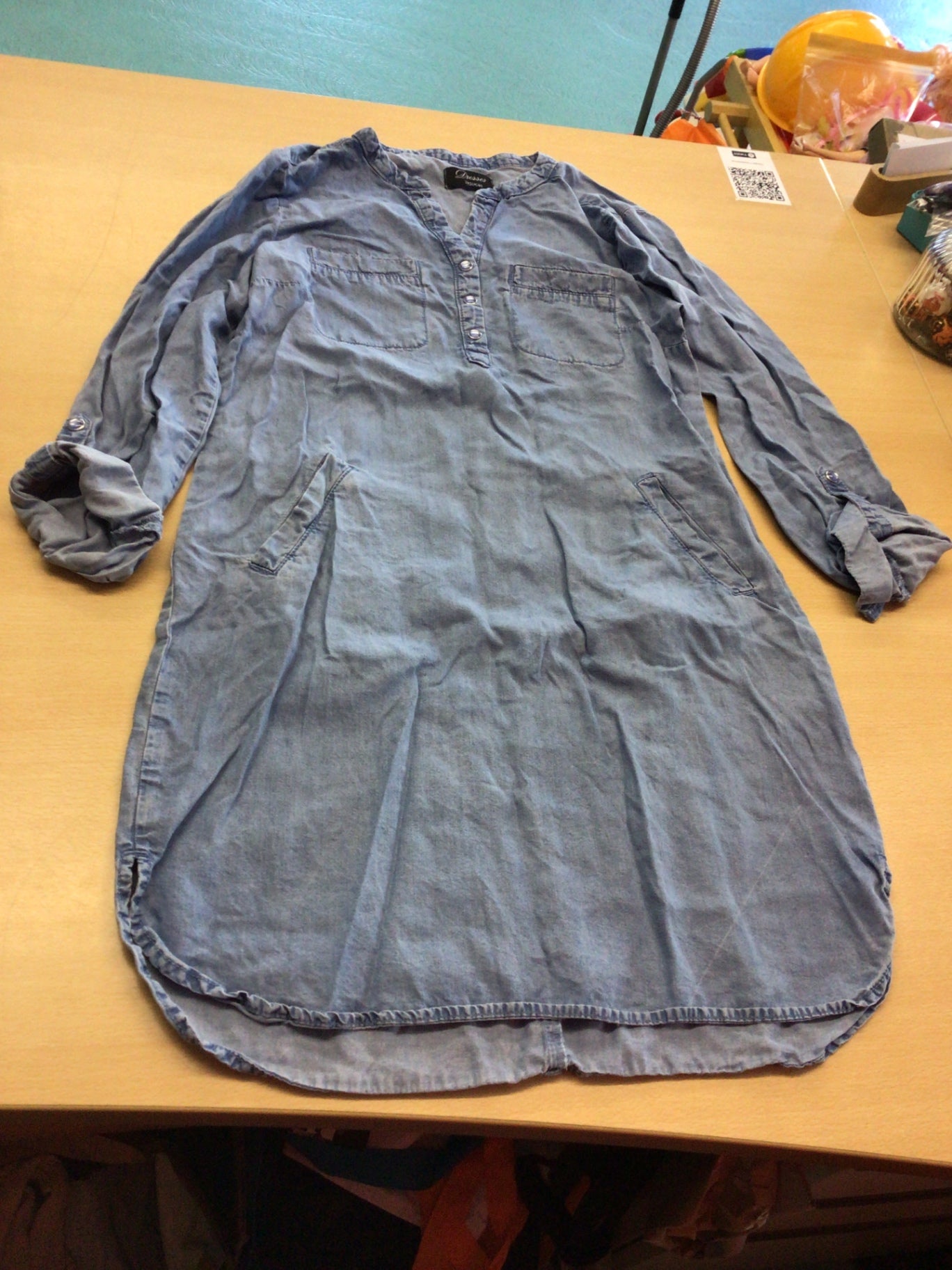  Jeanskleid 34 Blau