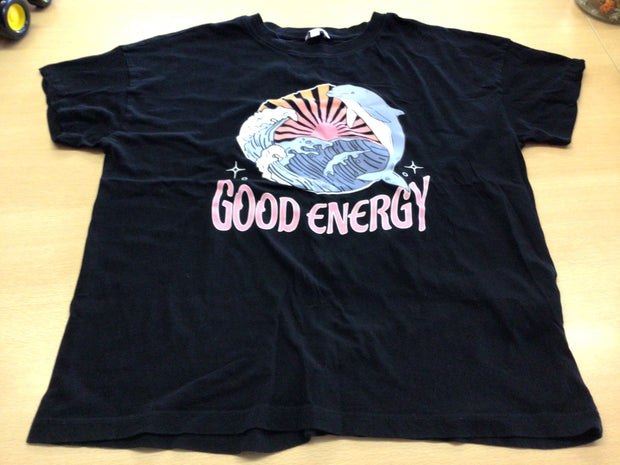 T-Shirt L Schwarz