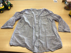  Bluse S Bunt gestrichen