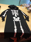 Kostüm, Halloween, Verkleidung 140 Schwarz und Weiß