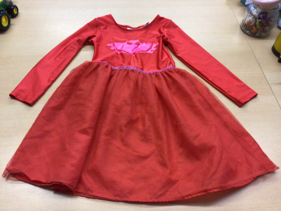 Fasnachts-Kleid 110/116 Rot