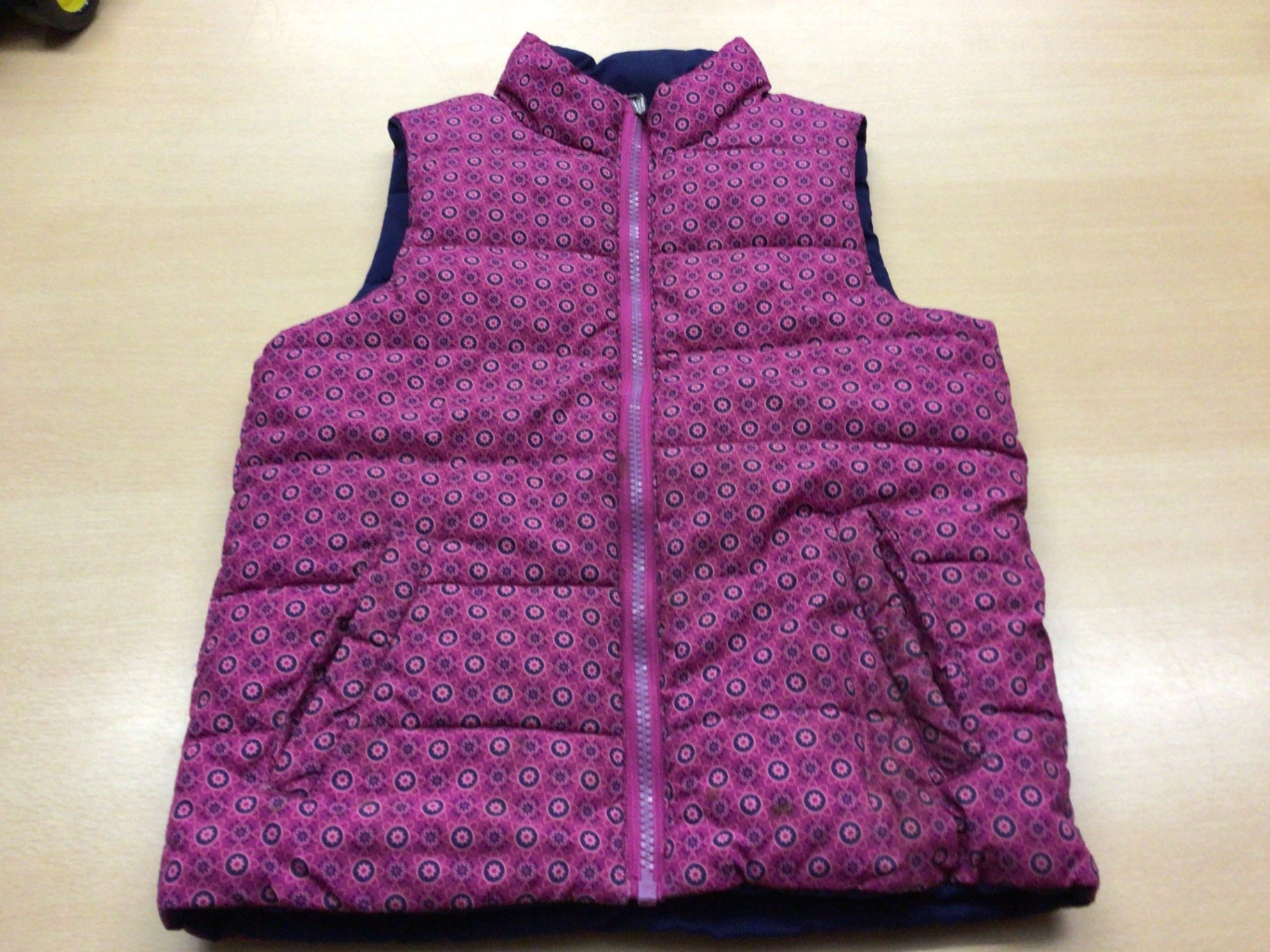  Weste 122 Lila, Dunkelblau