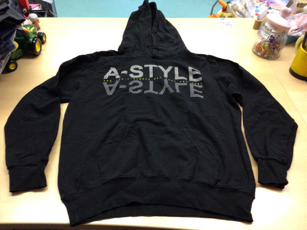  Hoodie L/XL Schwarz