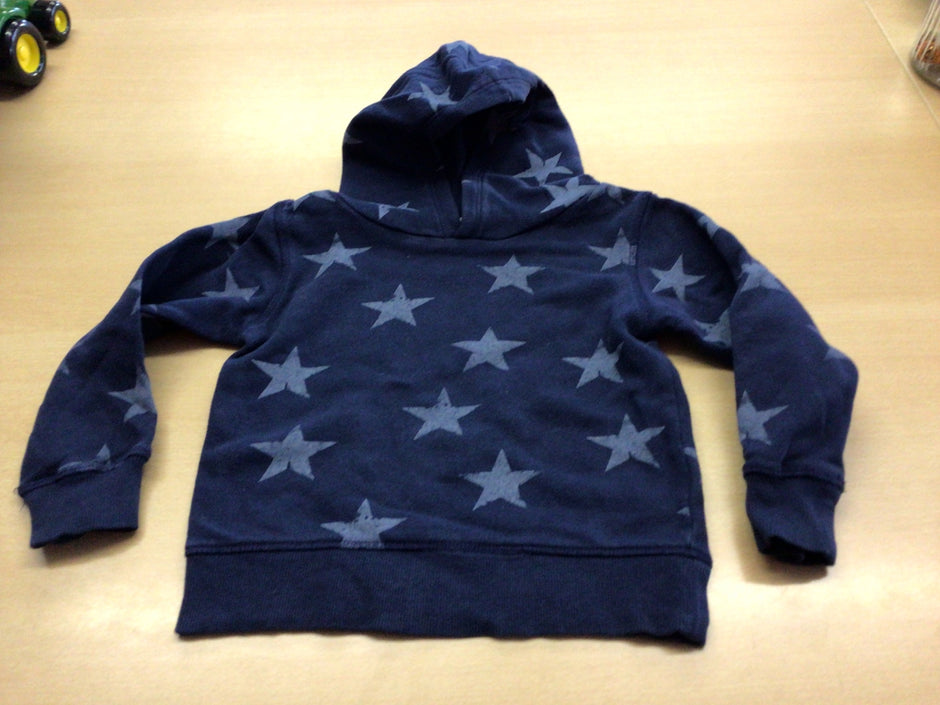 Hoodie 98/104 Blau