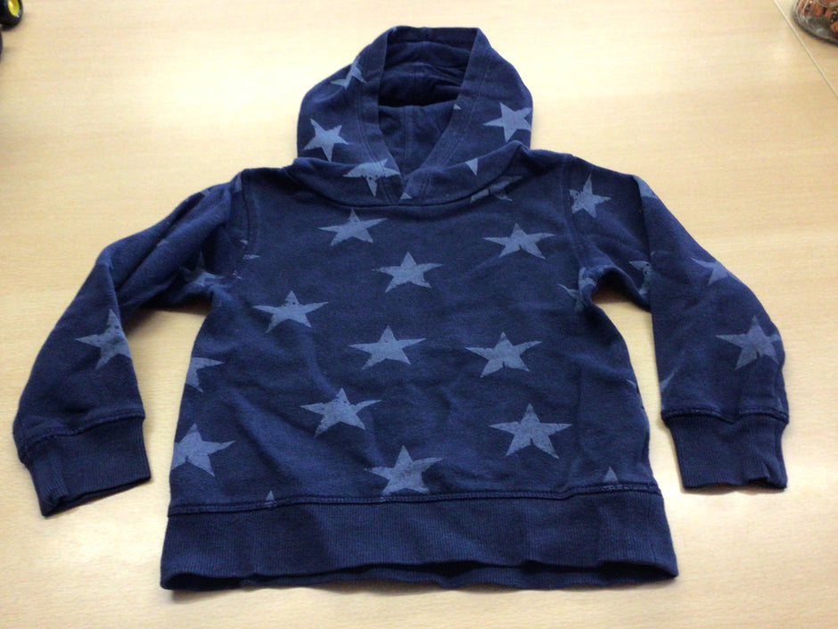 Hoodie 98/104 Blau