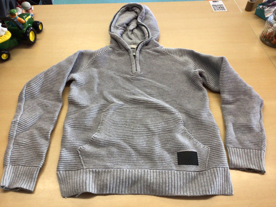 Hoodie 158/164 Grau