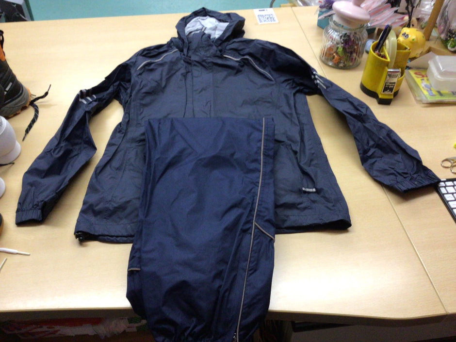 2 tl. Regenanzug 152 Blau