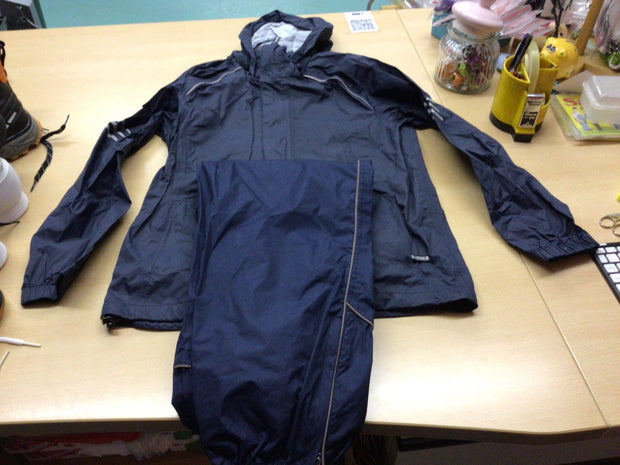 2 tl. Regenanzug 152 Blau