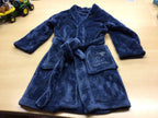 Bademantel 110/116 Blau