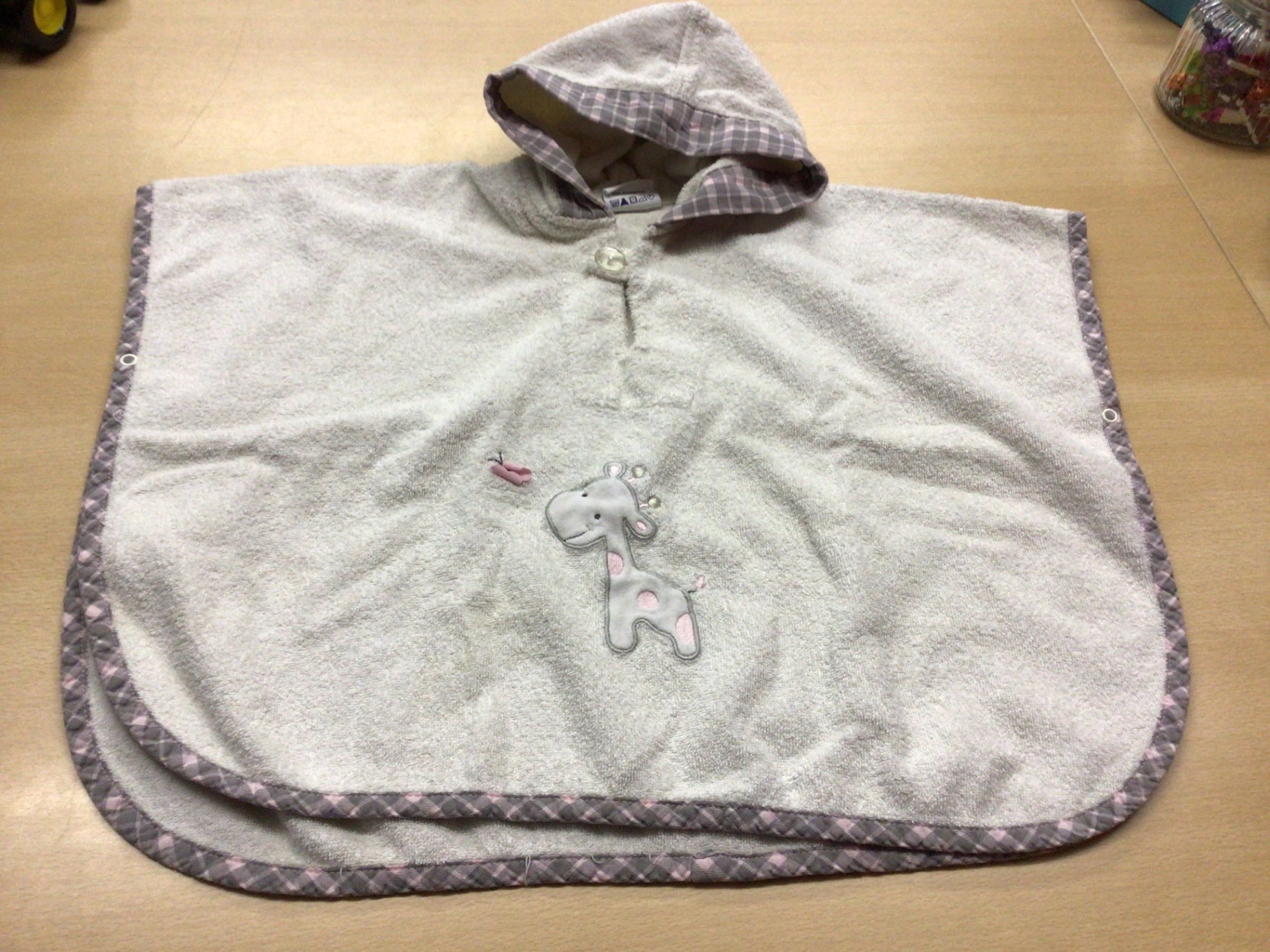 Badeponcho Creme