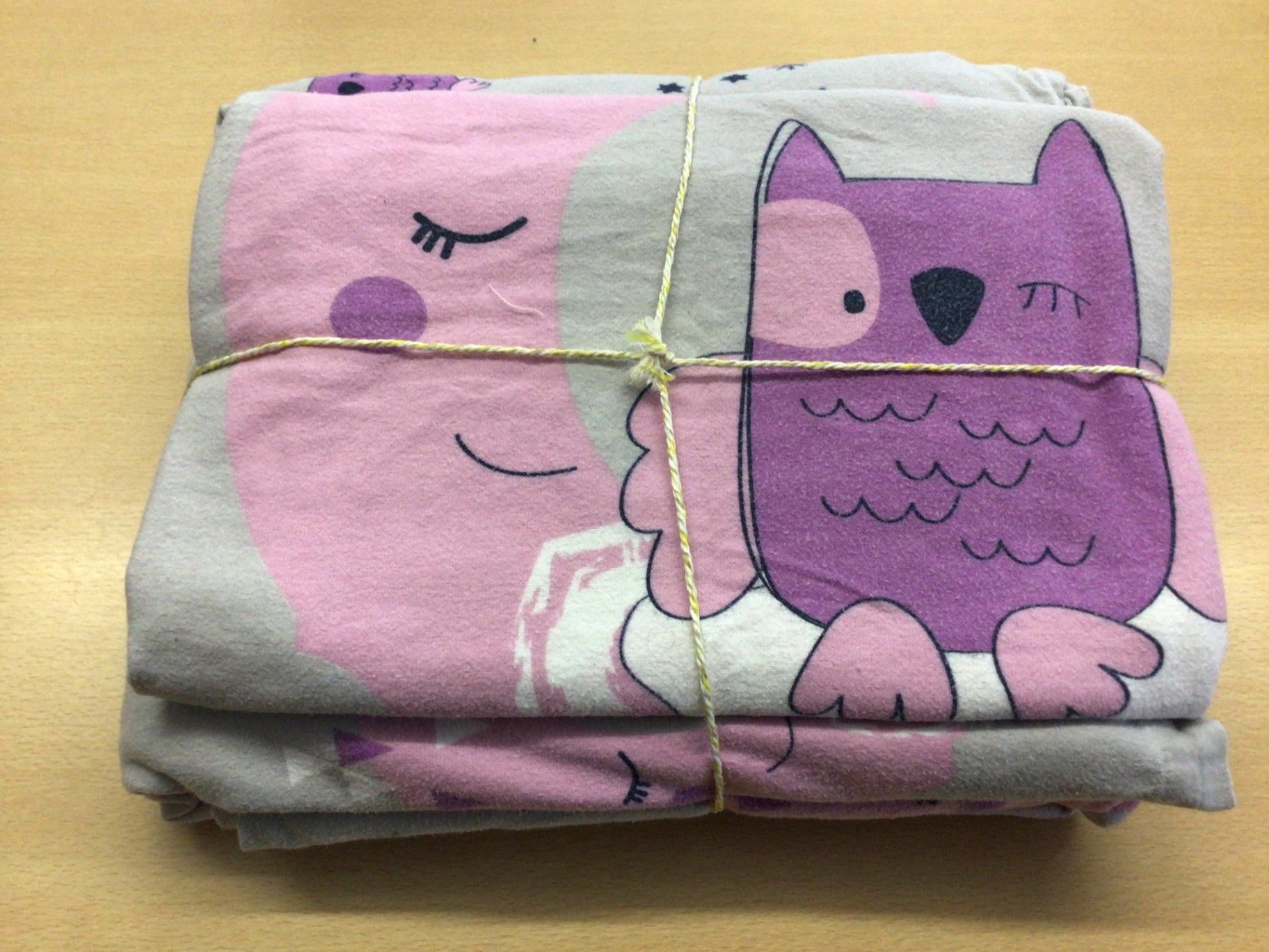 Bettwäsche Grau, Pink, Lila