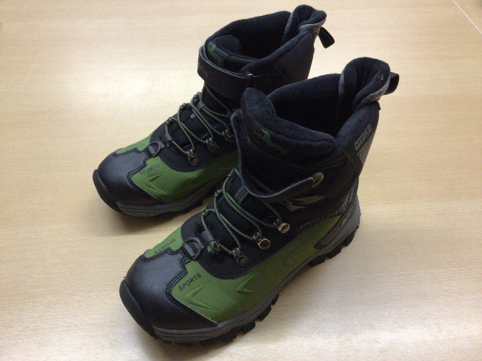 Winterschuhe 38 Grün, Schwarz