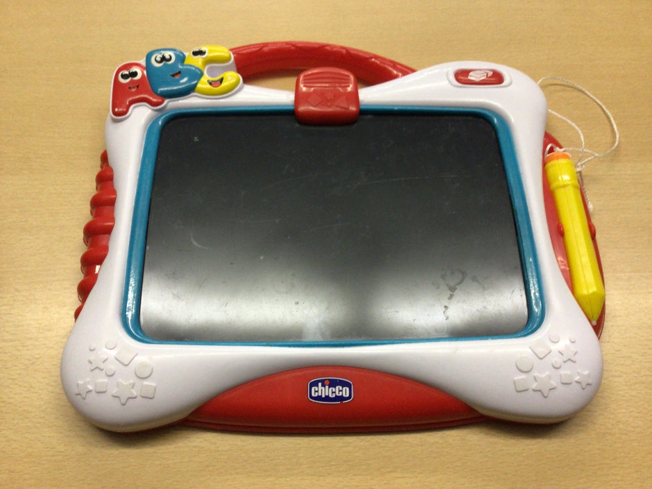 Chicco ABC-Tafel Rot, Weiß, Blau, Gelb