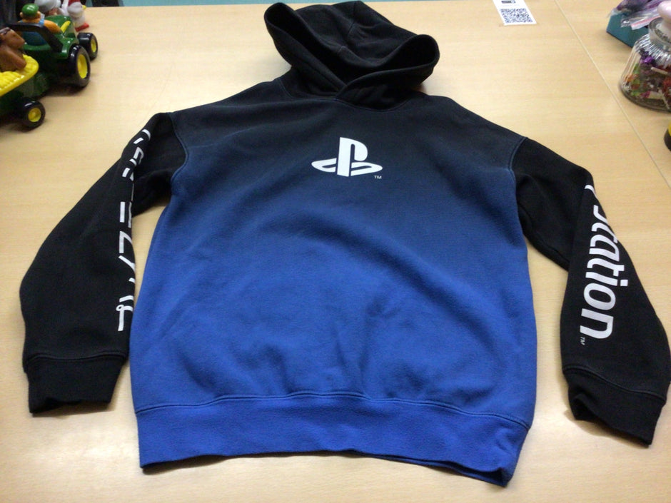 PlayStation Hoodie 146/152 Blau und Schwarz