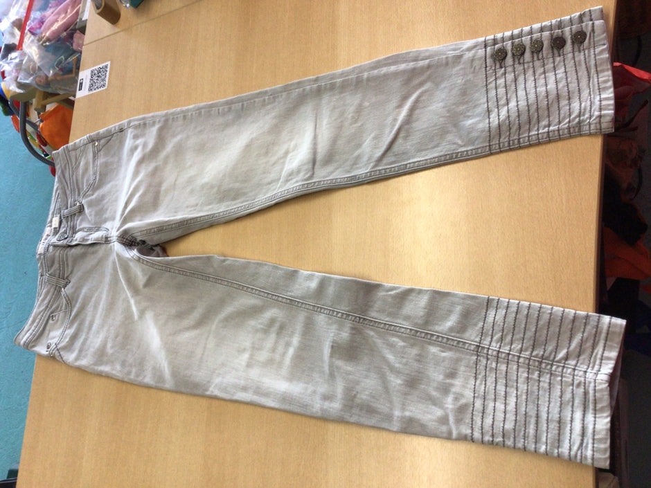 Jeans 38 Grau