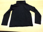  Rollkragen-Pullover 110/116 Schwarz