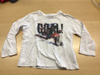 Langarmshirt 98 Weiß