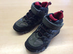 Geox Winterschuhe 28 Grau und Schwarz mit Rottönen