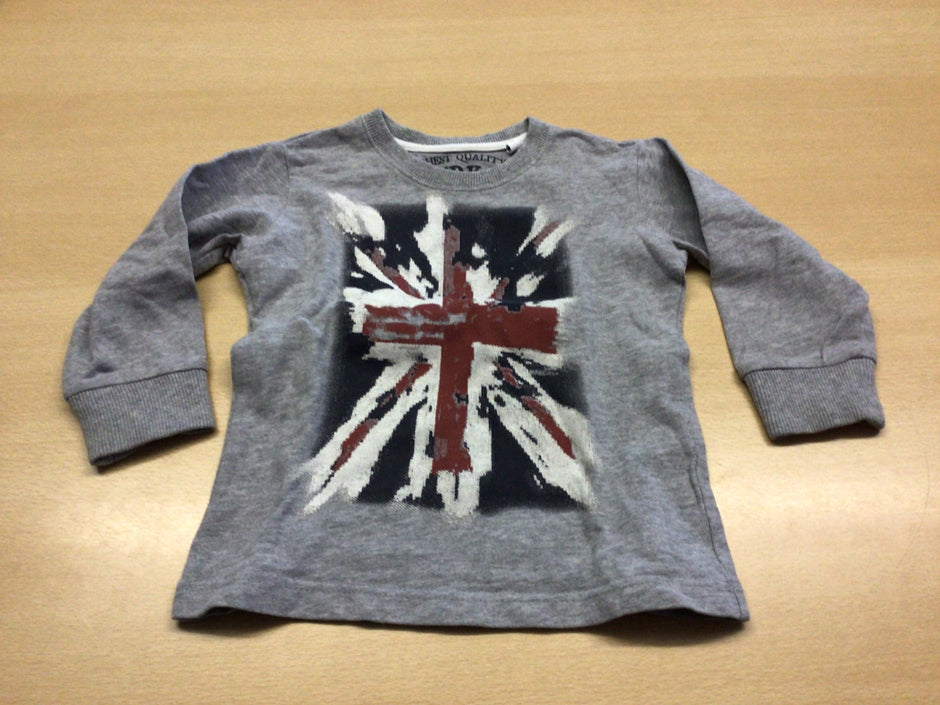  Pullover 98 Grau