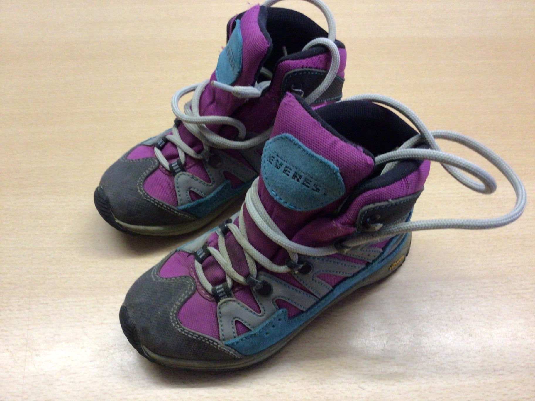Everest Wanderschuhe 29 Lila, Grau, Blau, Schwarz, Hellgrau