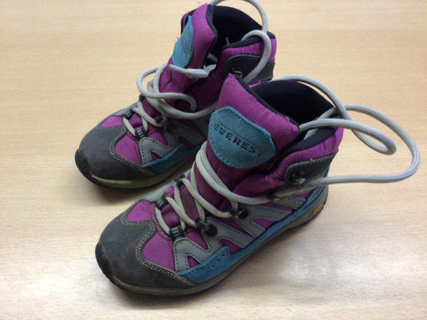 Everest Wanderschuhe 29 Lila, Grau, Blau, Schwarz, Hellgrau