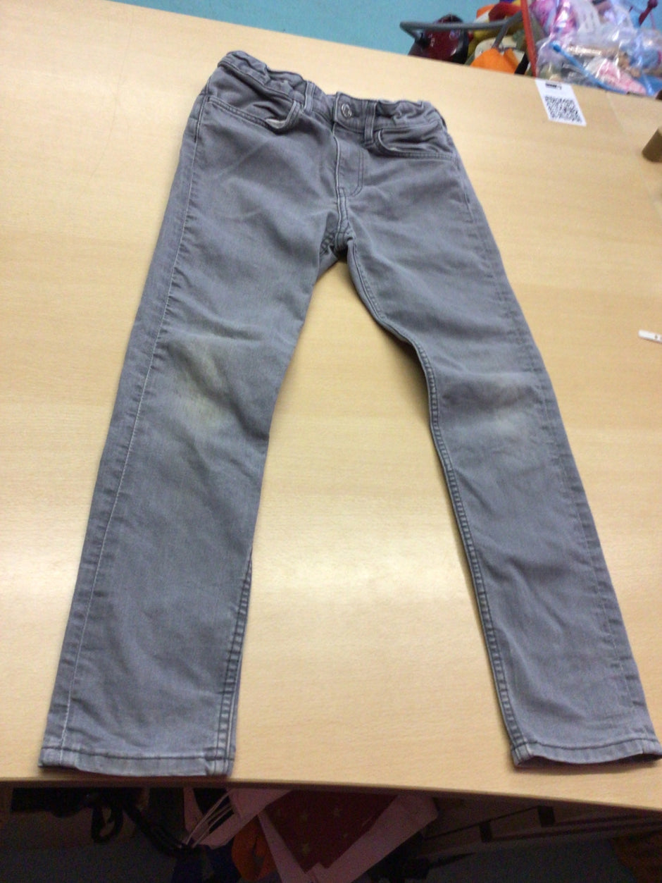 Jeans 140 Grau