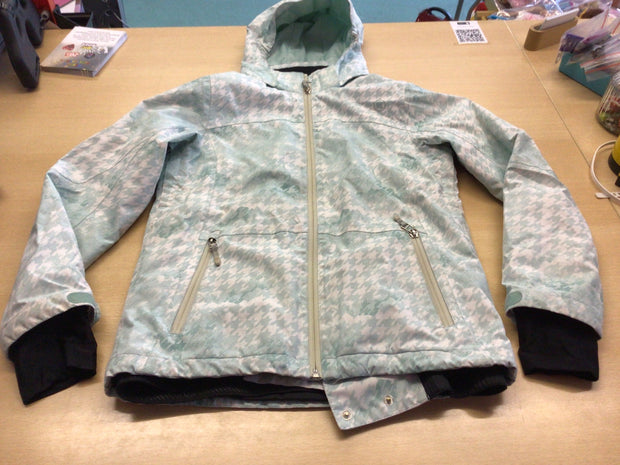 Ktec Skijacke 152 Mintgrün und Weiß