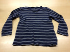  Langarmshirt 110/116 Blau und Grau