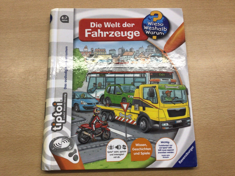 Ravensburger Tiptoi-Buch Fahrzeuge Bunt