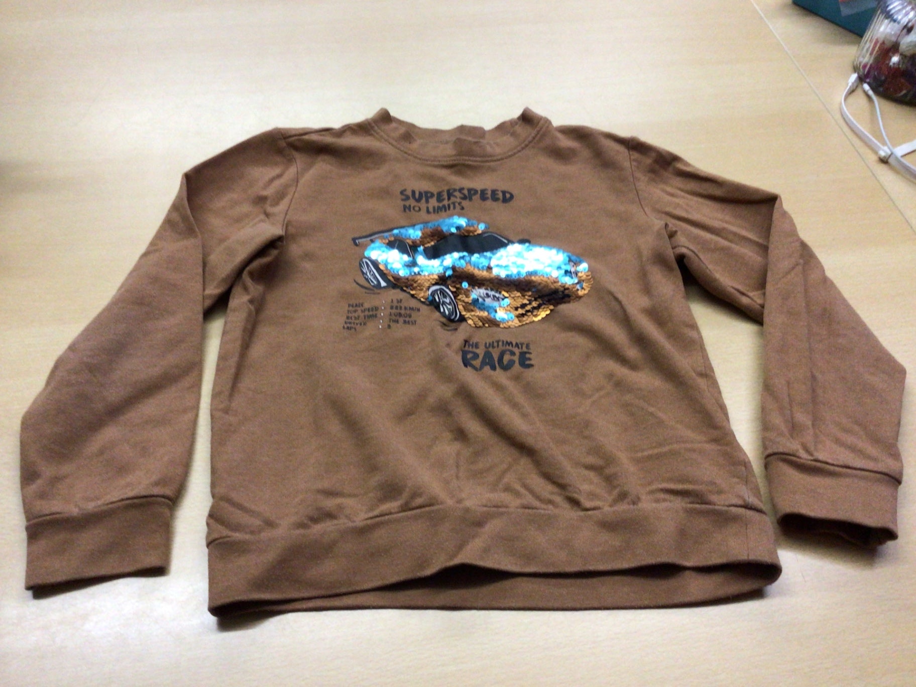 Sweatshirt 134 Braun