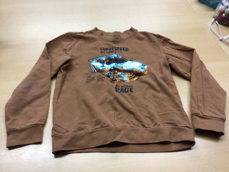 Sweatshirt 134 Braun