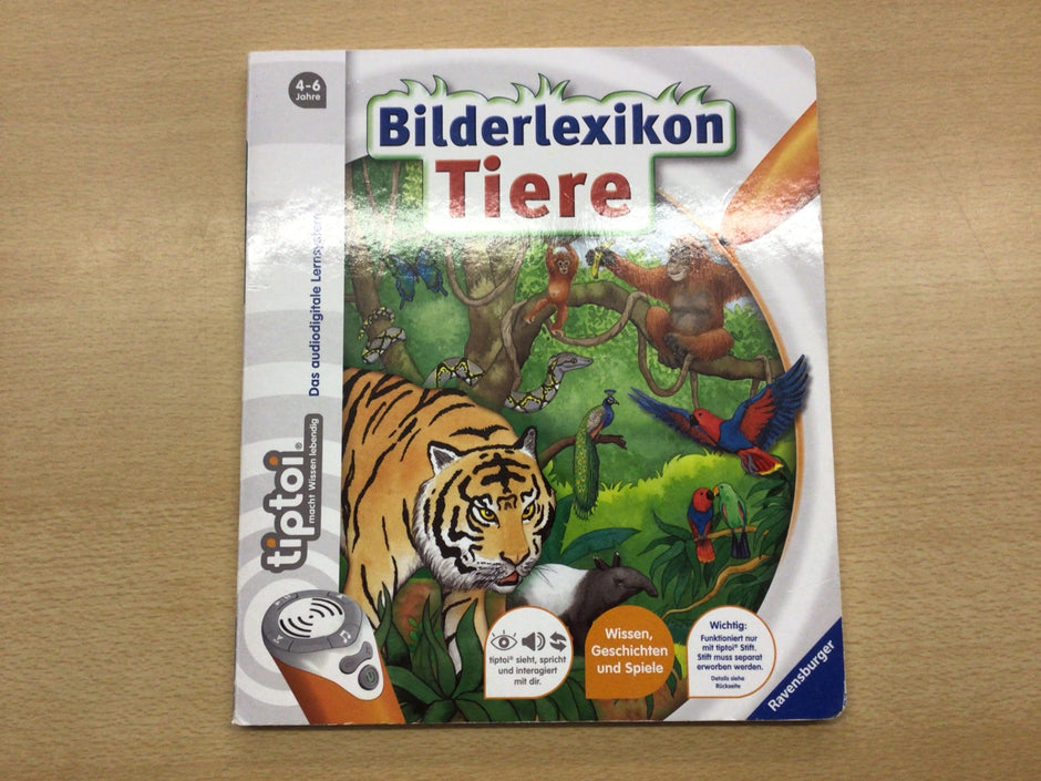 Ravensburger tiptoi Bilderlexikon Tiere Bunt