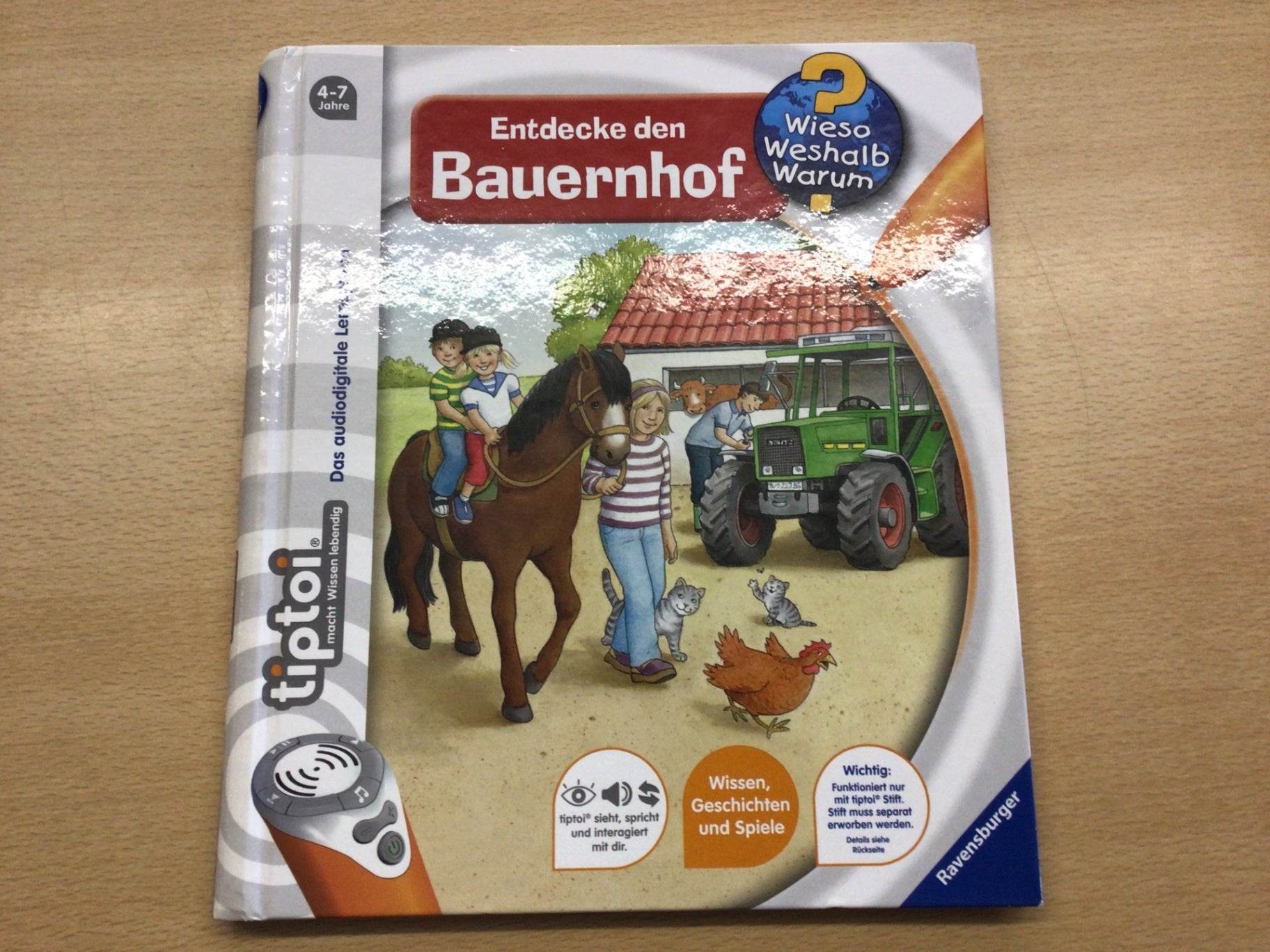 Ravensburger Tiptoi-Buch Bauernhof Bunt